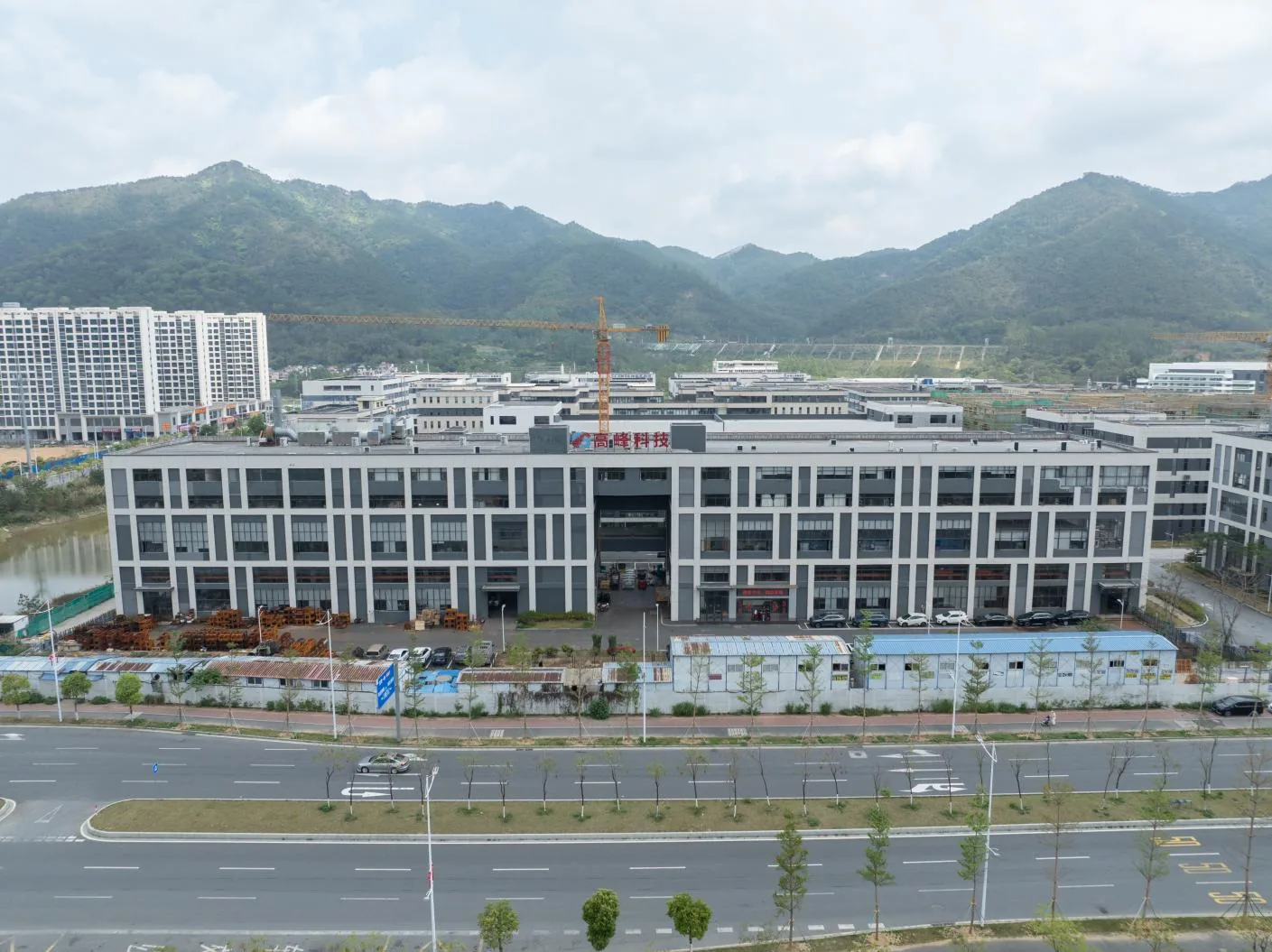Aerial view of Gaofeng Machinery campus in Shuanglong Industrial Park